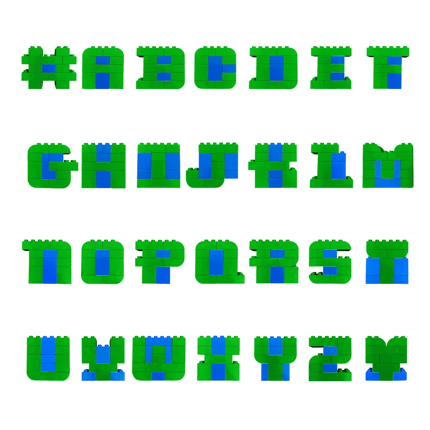 Green and Blue 12 pack