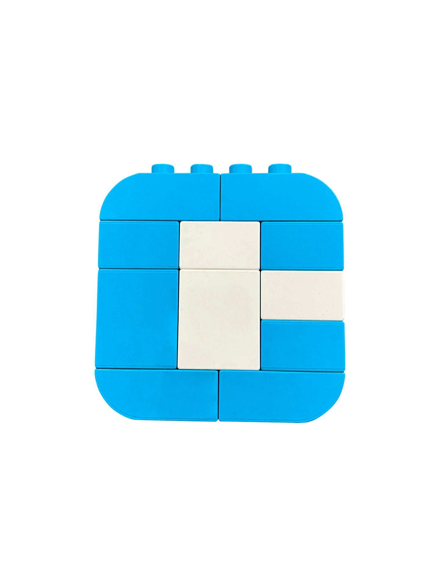 Turquoise and White Letter Kit