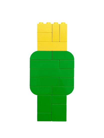 Green and Yellow Letter Kit