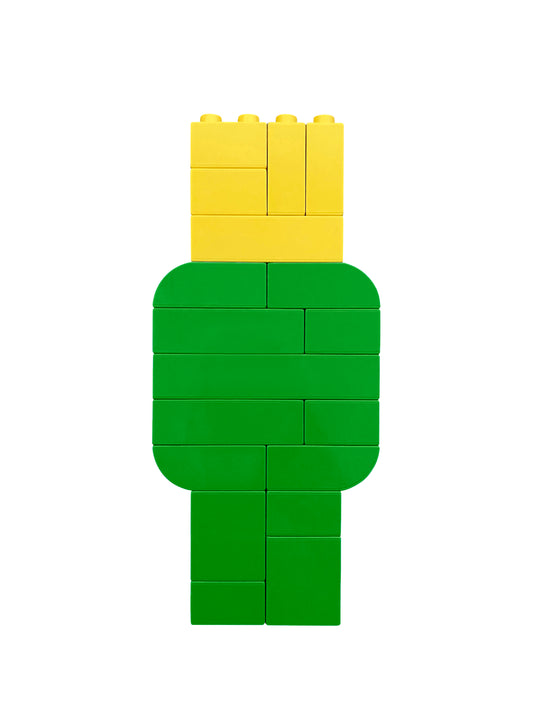 Green and Yellow Letter Kit