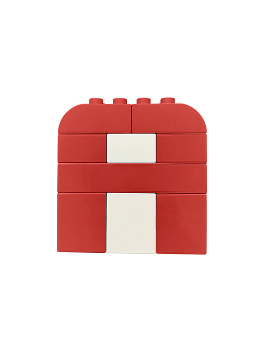 Red and White Letter Kit