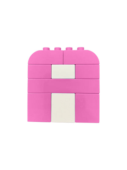 Pink and White Letter Kit