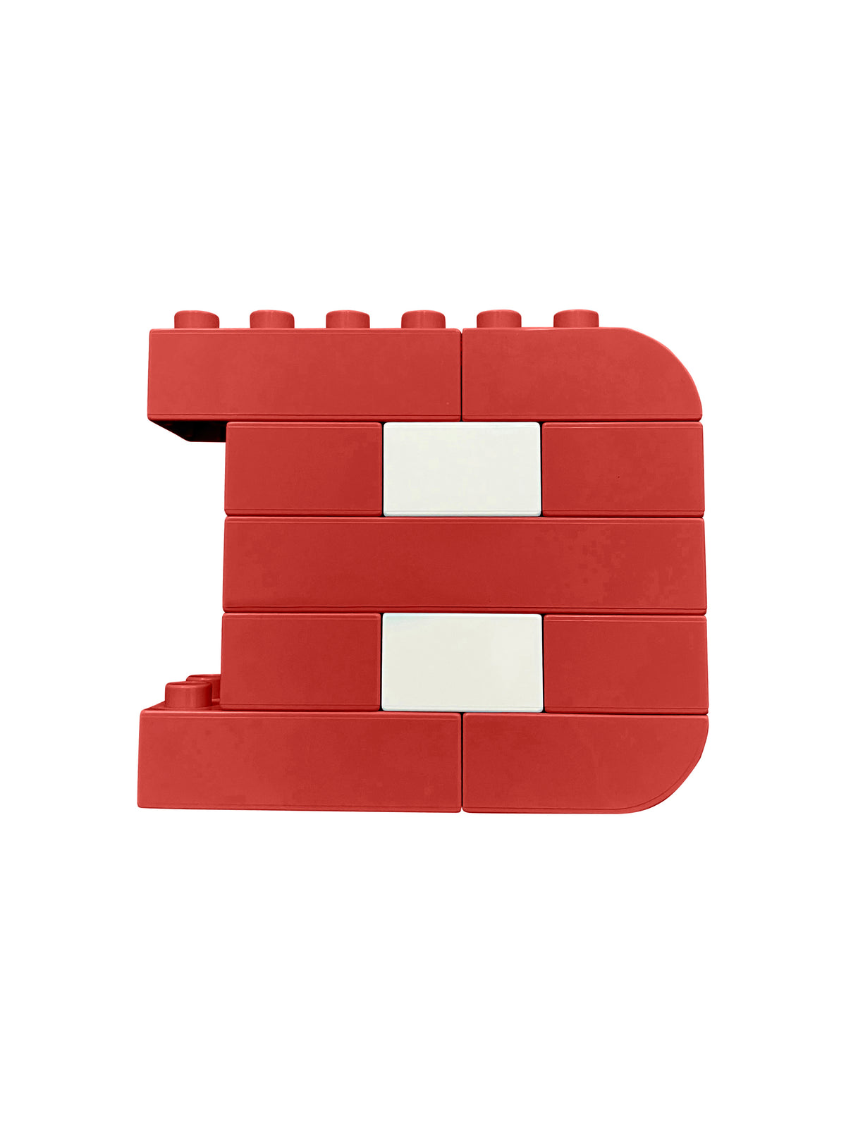 Red and White Letter Kit
