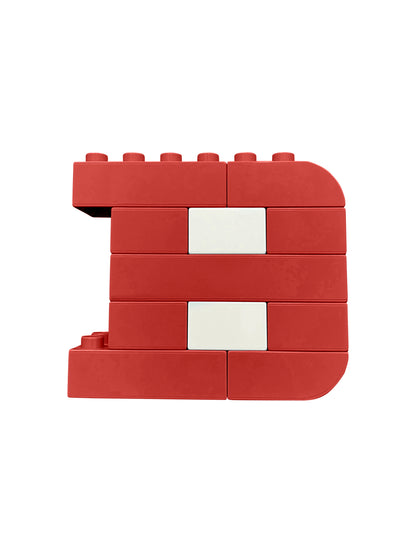 Red and White Letter Kit