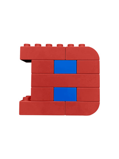 Red and Blue Letter Kit