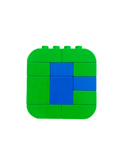 Green and Blue Letter Kit