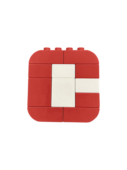 Red and White Letter Kit