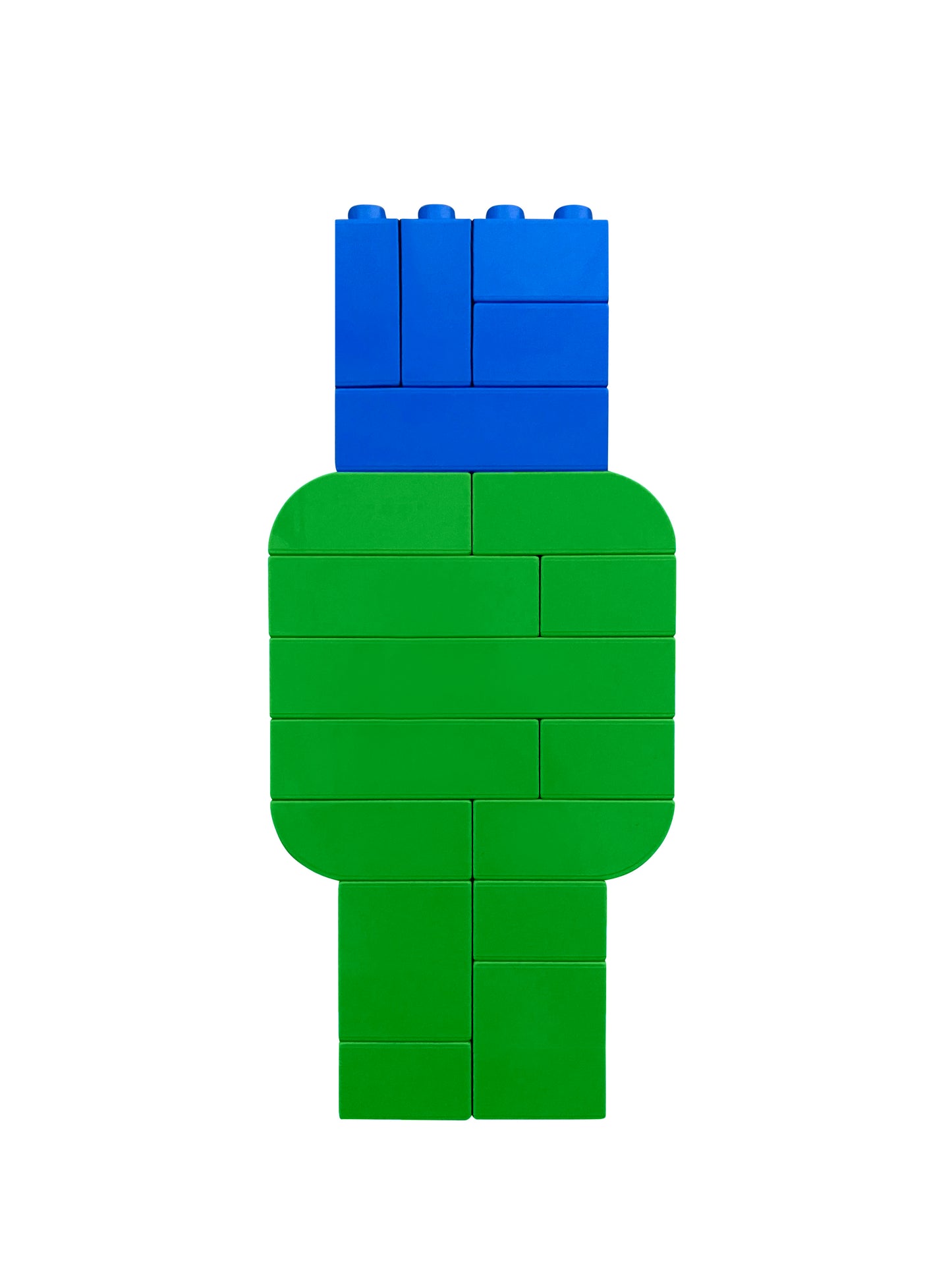 Green and Blue Letter Kit