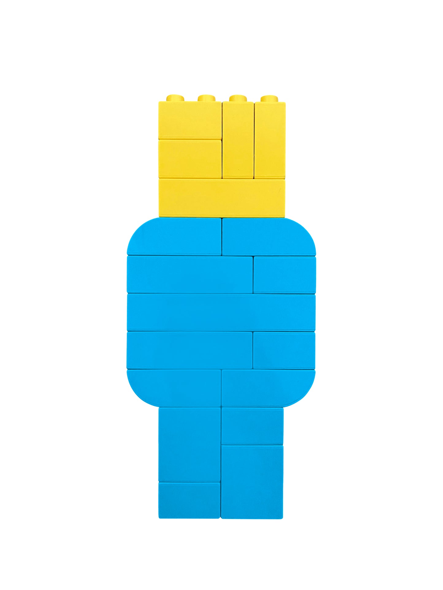 Turquoise and Yellow Letter Kit