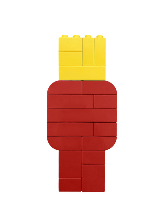 Red and Yellow Letter Kit