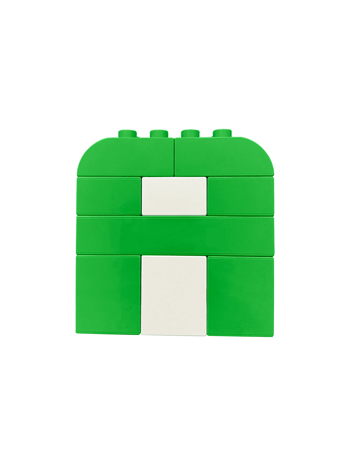 Green and White Letter Kit