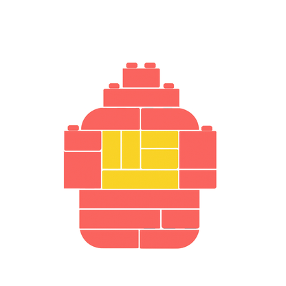 Red and Yellow Letter Kit
